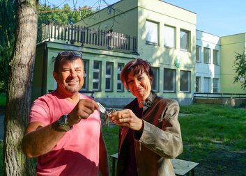 Začala roční rekonstrukce Azylového domu Jonáš v České Lípě