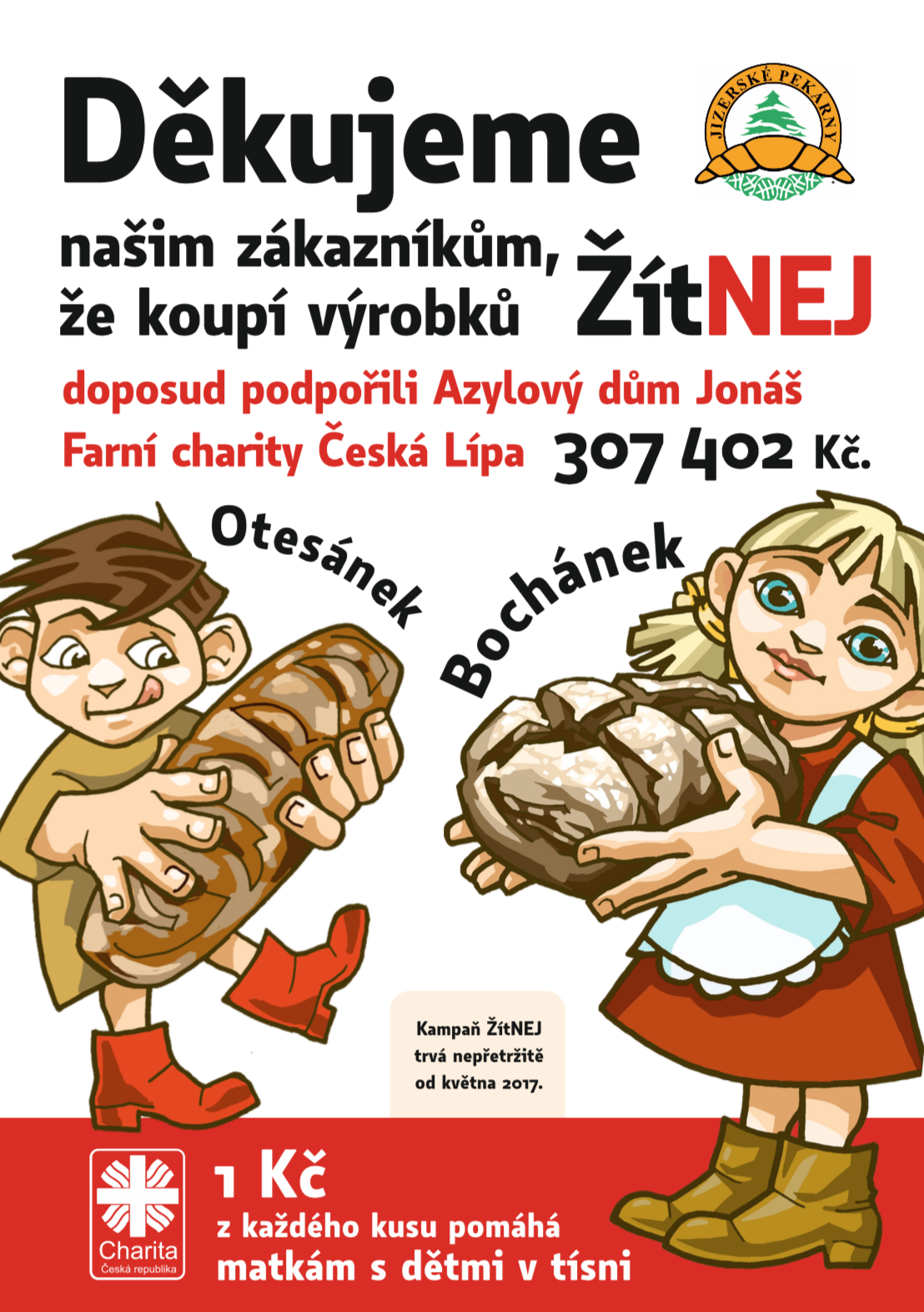 Poděkování Žítnej 300 000
