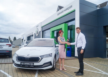 Nová Škodovka dojíždí ke klientům