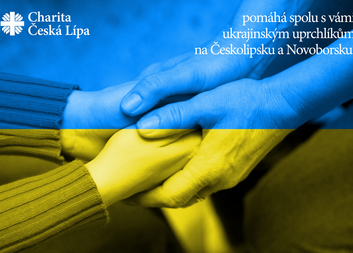 Charita Česká Lípa pomáhá ukrajinským uprchlíkům sociálně-právním poradenstvím, jídlem i ošacením
