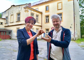 Zahájení rekonstrukce areálu sociálních služeb v Dubické