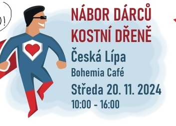 Nábor hrdinů do registru dárců kostní dřeně